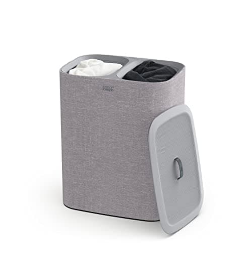 Joseph Joseph Tota 90-litre Laundry Separation Basket with lid, 2 Remova