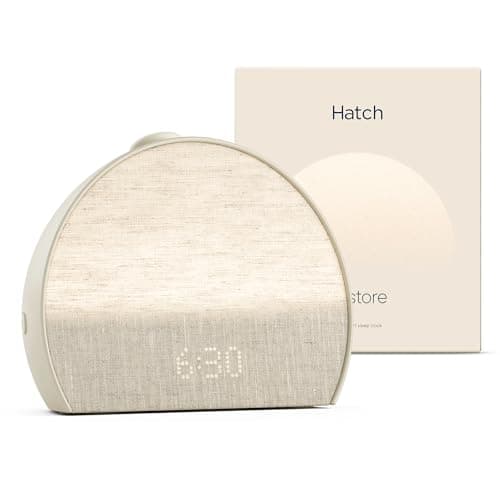 Hatch Restore 3 Sunrise Alarm Clock & Sound Machine, Smart Light