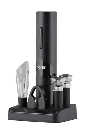 Haier 5-in-1 Electric Wine Bottle Opener Kit