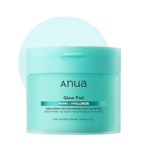 Anua PDRN 100 Hyaluronic Acid Glow Pad, 60EA