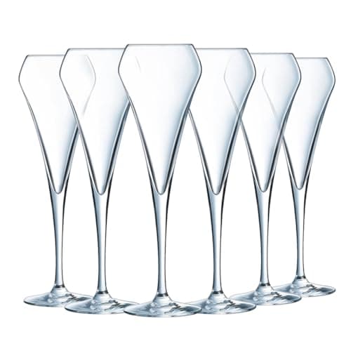Chef & Sommelier Q5913 Effervescent Champagne Flute, Crystal, White, 200