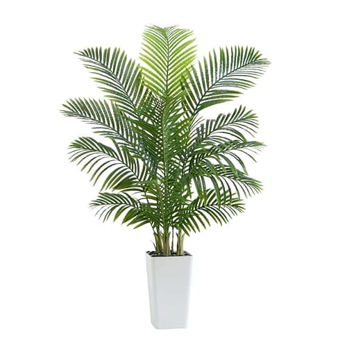 TNGGNT Artificial Palm Tree 5FT, Large Fake Tree Indoor for Home Decor